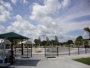 Splash Pad at Fort Mellon Park in Sanford FL